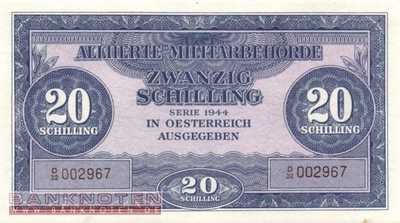 Österreich - 20  Schilling (#107_AU)