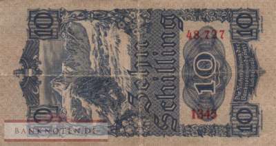 Austria - 10  Schilling (#114-2_F)