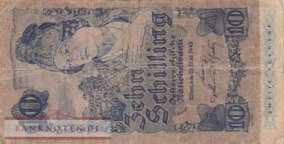 Österreich - 10  Schilling (#115-1_F)
