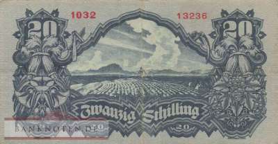 Österreich - 20  Schilling (#116-1_VF)