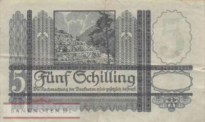 Österreich - 5  Schilling (#126-1_VF)