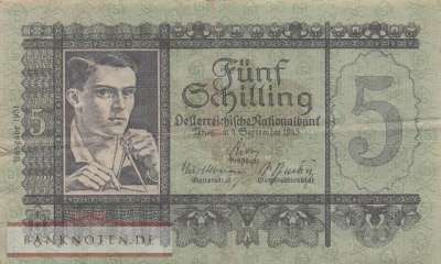 Österreich - 5  Schilling (#126-1_VF)