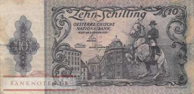 Österreich - 10  Schilling (#128_VG)