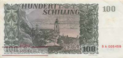 Österreich - 100  Schilling (#133_VF)