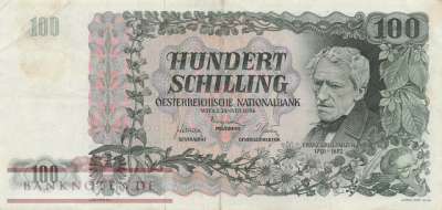 Österreich - 100  Schilling (#133_VF)