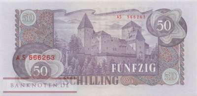 Österreich - 50  Schilling (#137_UNC)
