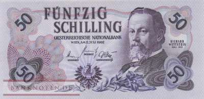 Österreich - 50  Schilling (#137_UNC)