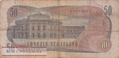 Österreich - 50  Schilling (#143a_VG)