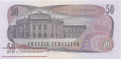 Österreich - 50  Schilling (#144_UNC)