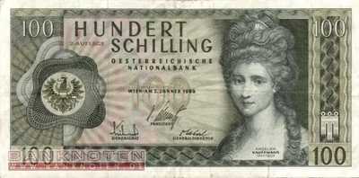 Österreich - 100  Schilling (#146a_VF)