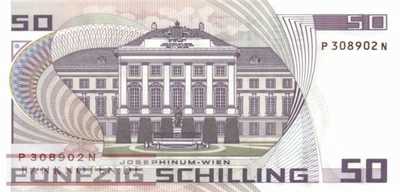 Austria - 50  Schilling (#149_UNC)
