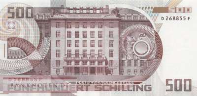 Österreich - 500  Schilling (#151_UNC)