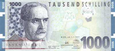 Austria - 1.000  Schilling (#155_UNC)