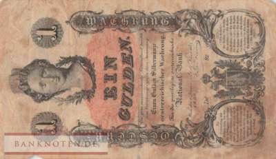 Österreich - 1  Gulden (#A084_G)