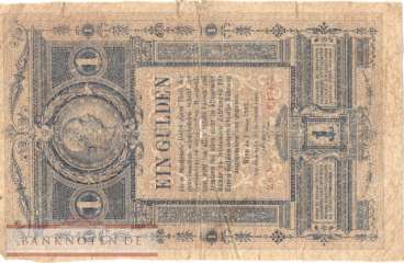 Österreich - 1  Gulden (#A153_G)