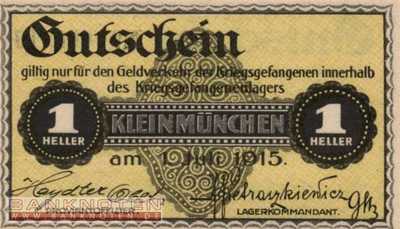 Kleinmünchen - 1  Heller (#LG025_1a-6_UNC)