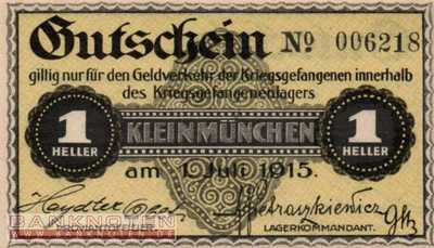 Kleinmünchen - 1  Heller (#LG025_1a-6_UNC)