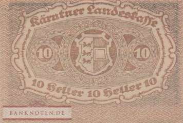Österreich - Kärnten - 10  Heller (#S106_UNC)