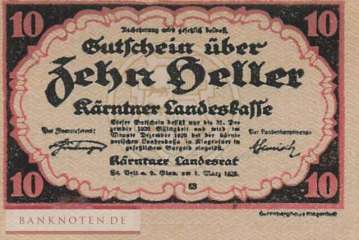 Österreich - Kärnten - 10  Heller (#S106_UNC)