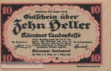 Austria - Kärnten - 10  Heller (#S106_AU)