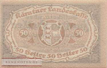 Österreich - Kärnten - 50  Heller (#S108_UNC)