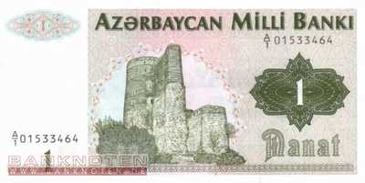 Azerbaijan - 1  Manat (#011_UNC)