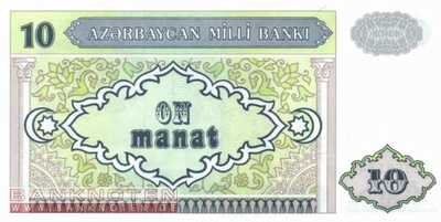 Aserbaidschan - 10  Manat (#016_UNC)