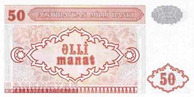 Aserbaidschan - 50  Manat (#017b_UNC)