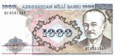 Azerbaijan - 1.000  Manat (#020b_UNC)