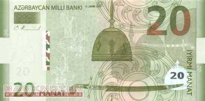 Azerbaijan - 20  Manat (#028_UNC)