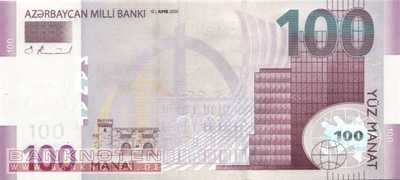 Azerbaijan - 100  Manat (#030_UNC)