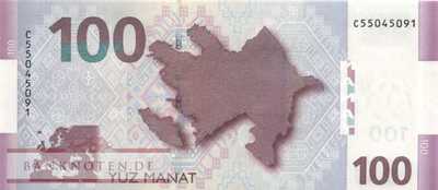 Azerbaijan - 100  Manat (#036_UNC)