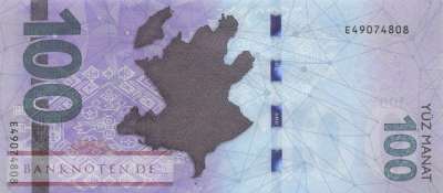 Aserbaidschan - 100  Manat (#043_UNC)