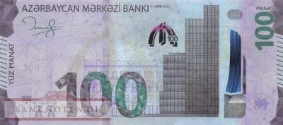 Aserbaidschan - 100  Manat (#043_UNC)