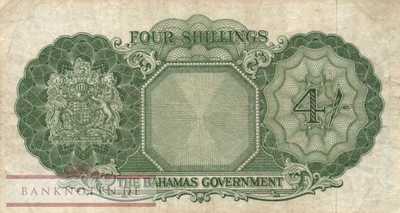 Bahamas - 4  Shillings (#013b_F)