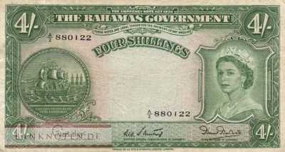 Bahamas - 4  Shillings (#013b_F)