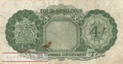 Bahamas - 4  Shillings (#013d_F)