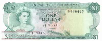 Bahamas - 1  Dollar (#035a-2_UNC)