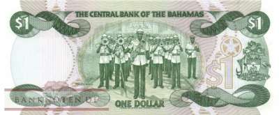 Bahamas - 1  Dollar (#043b_UNC)