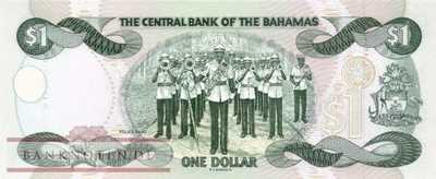 Bahamas - 1  Dollar (#057a_UNC)