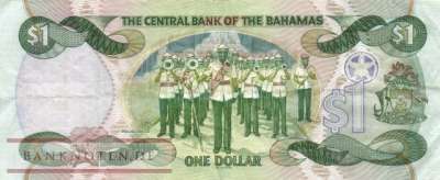 Bahamas - 1  Dollar (#069_VF)