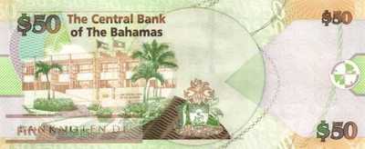 Bahamas - 50  Dollars (#075_UNC)