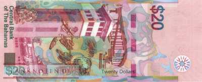 Bahamas - 20  Dollars (#080_UNC)