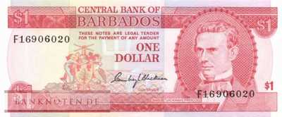 Barbados - 1  Dollar (#029a_UNC)