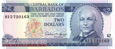 Barbados - 2  Dollars (#042_UNC)