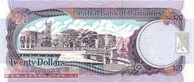 Barbados - 20  Dollars (#057_UNC)
