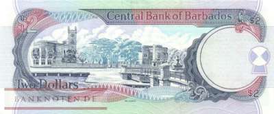 Barbados - 2  Dollars (#060_UNC)