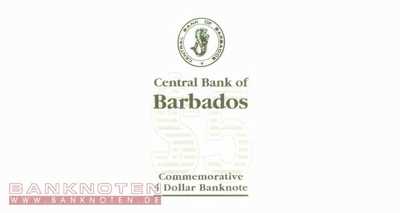Barbados - 5  Dollars - 30 years Central Bank (#065A_UNC)