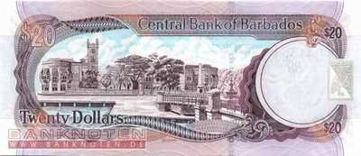 Barbados - 20  Dollars (#069a_UNC)