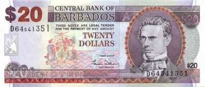 Barbados - 20  Dollars (#069a_UNC)
